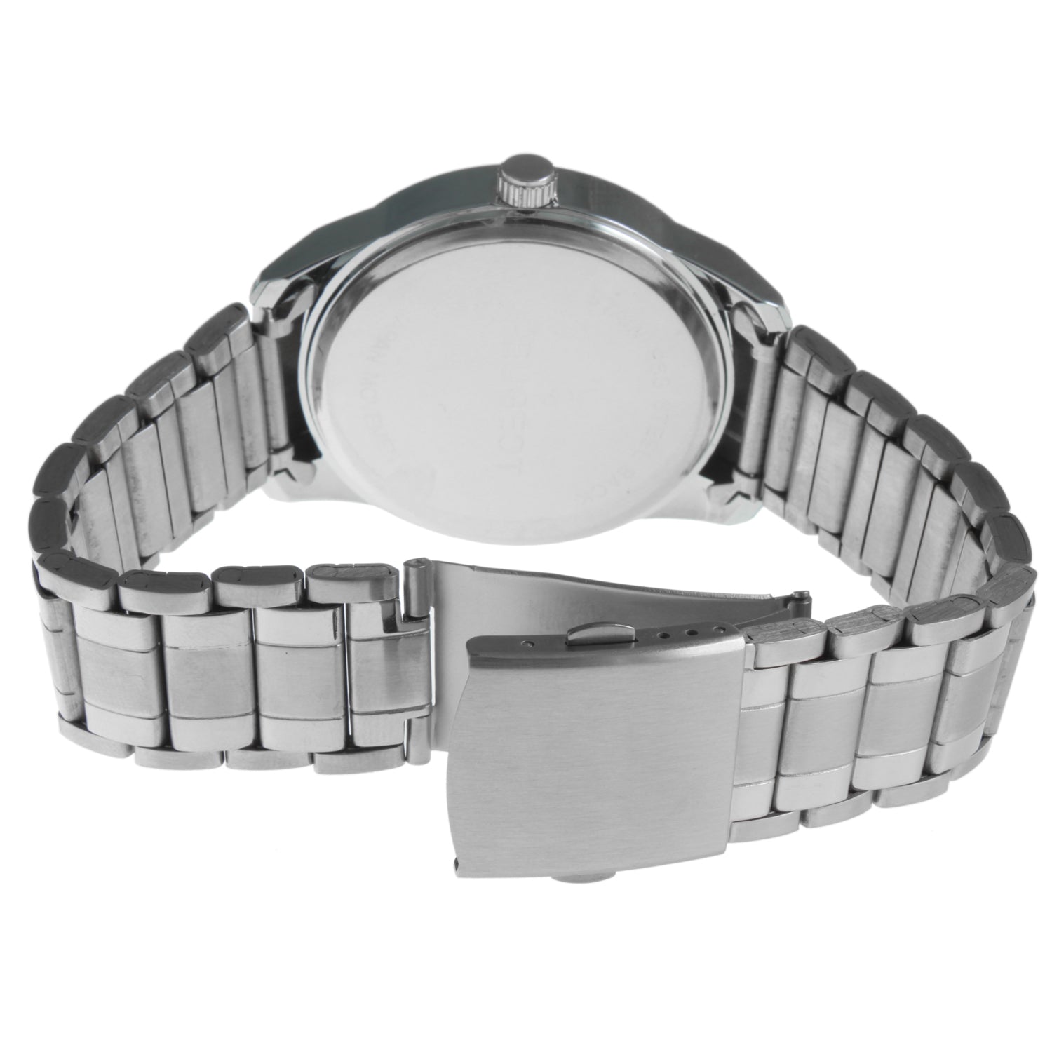 Men's 44mm Silver Dial with Stainless Steel Bracelet