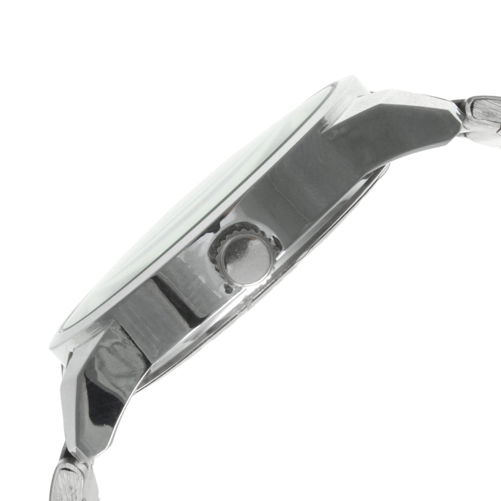 Men's 44mm Silver Dial with Stainless Steel Bracelet