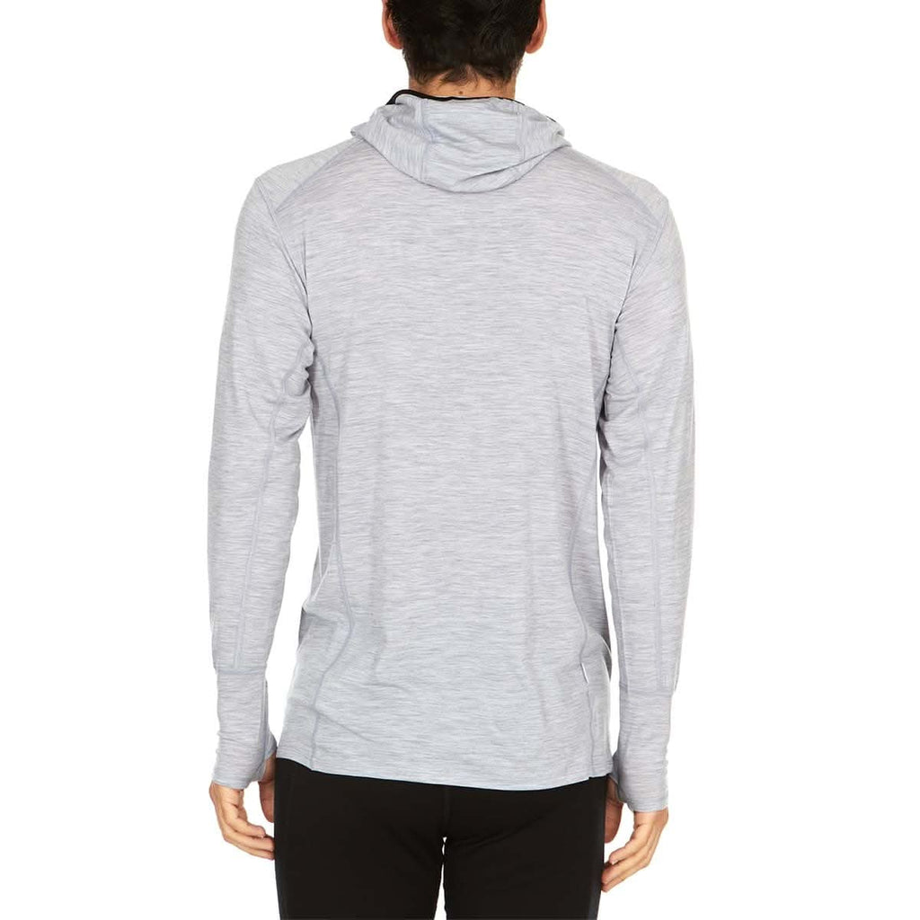 Microweight - Men's Wool 1/4 Zip Sun Hoodie Woolverino - My Men's Shop