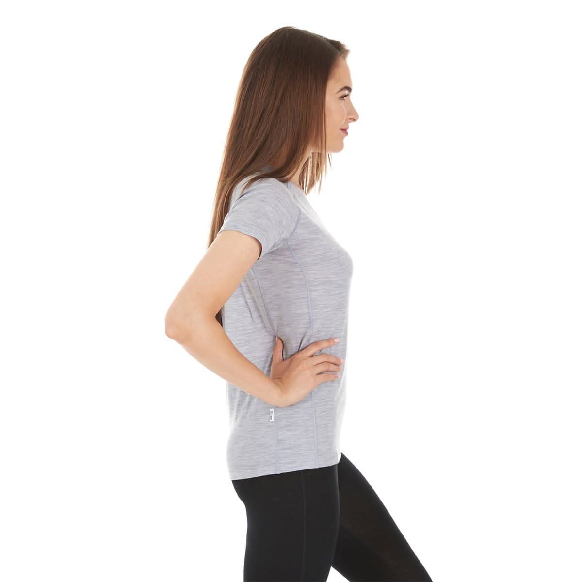 Microweight - Women's Wool V-Neck T-Shirt Woolverino - My Men's Shop