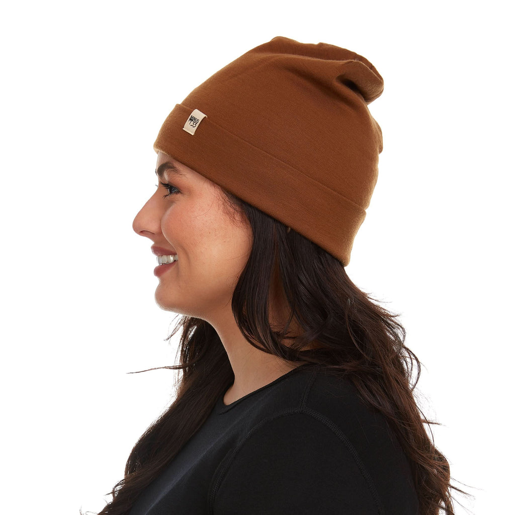 Lightweight - Ridge Cuff Beanie 100% Merino Wool - My Men's Shop