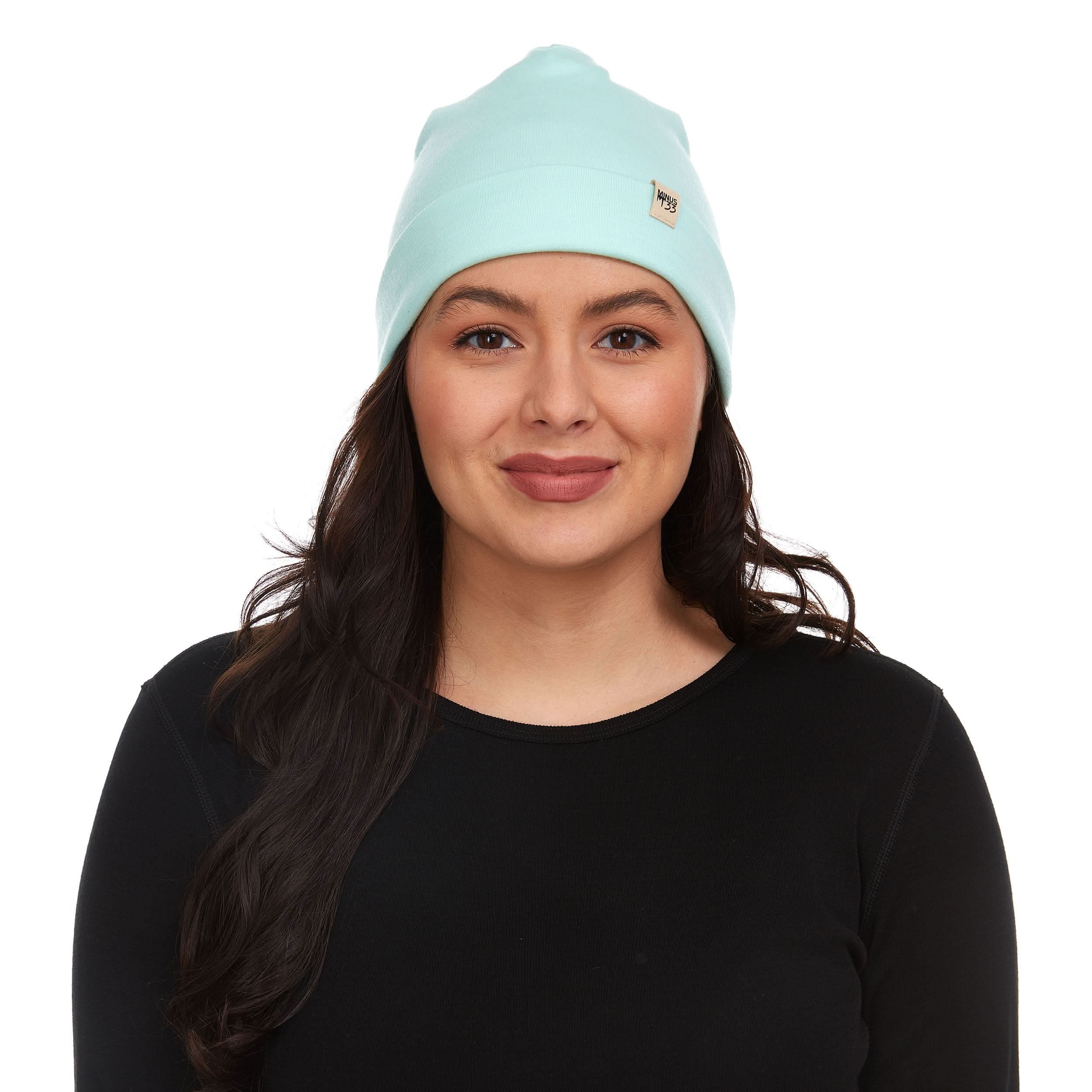 Lightweight Wool Cuff Beanie - 100% Merino Wool