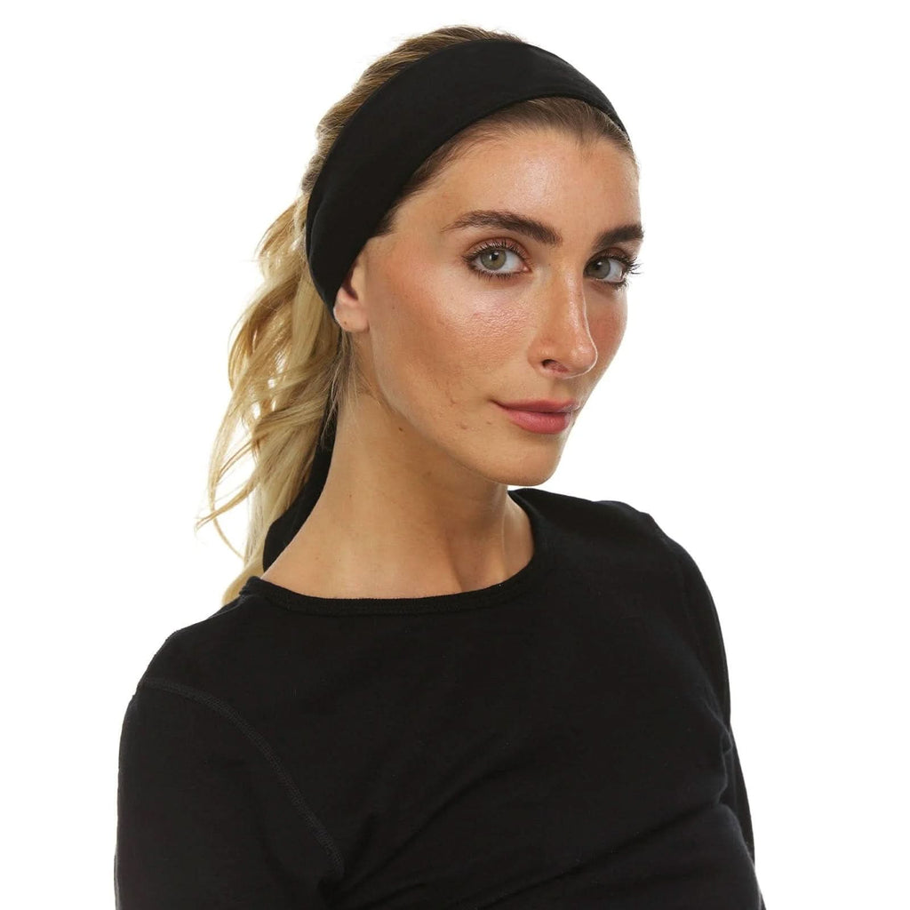 Merino Wool Tie Headband - Microweight