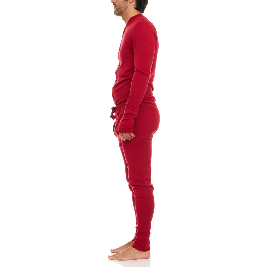Midweight - Union Suit 100% Merino Wool - My Men's Shop