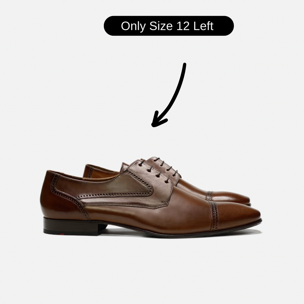 Pilot Cap Toe Derbys - My Men's Shop