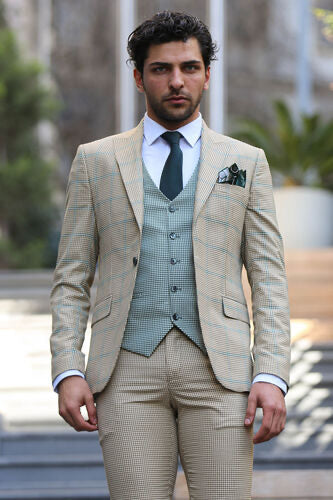Ty-1302   MENS 3PC SUIT - My Men's Shop