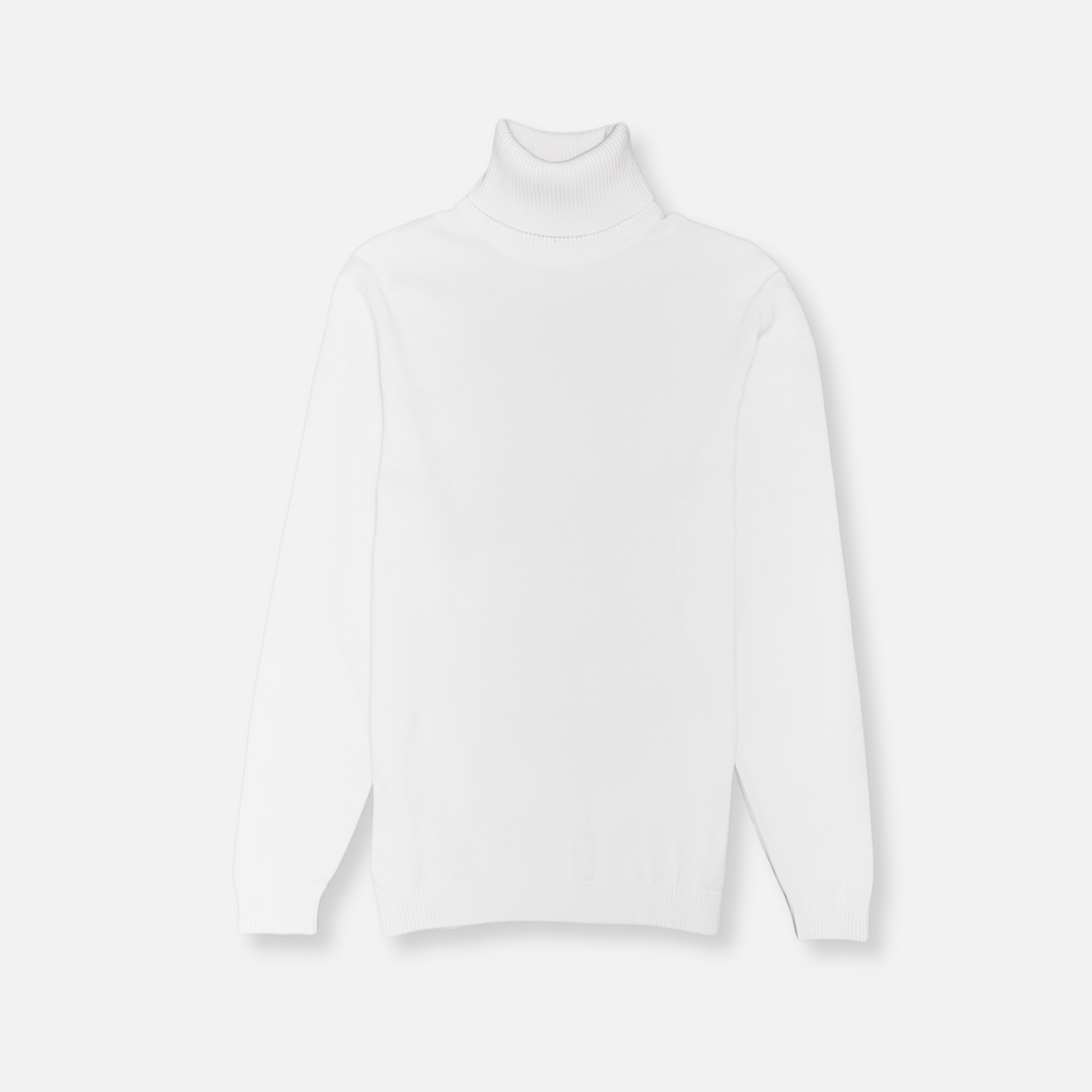 London Solid Turtleneck - My Men's Shop
