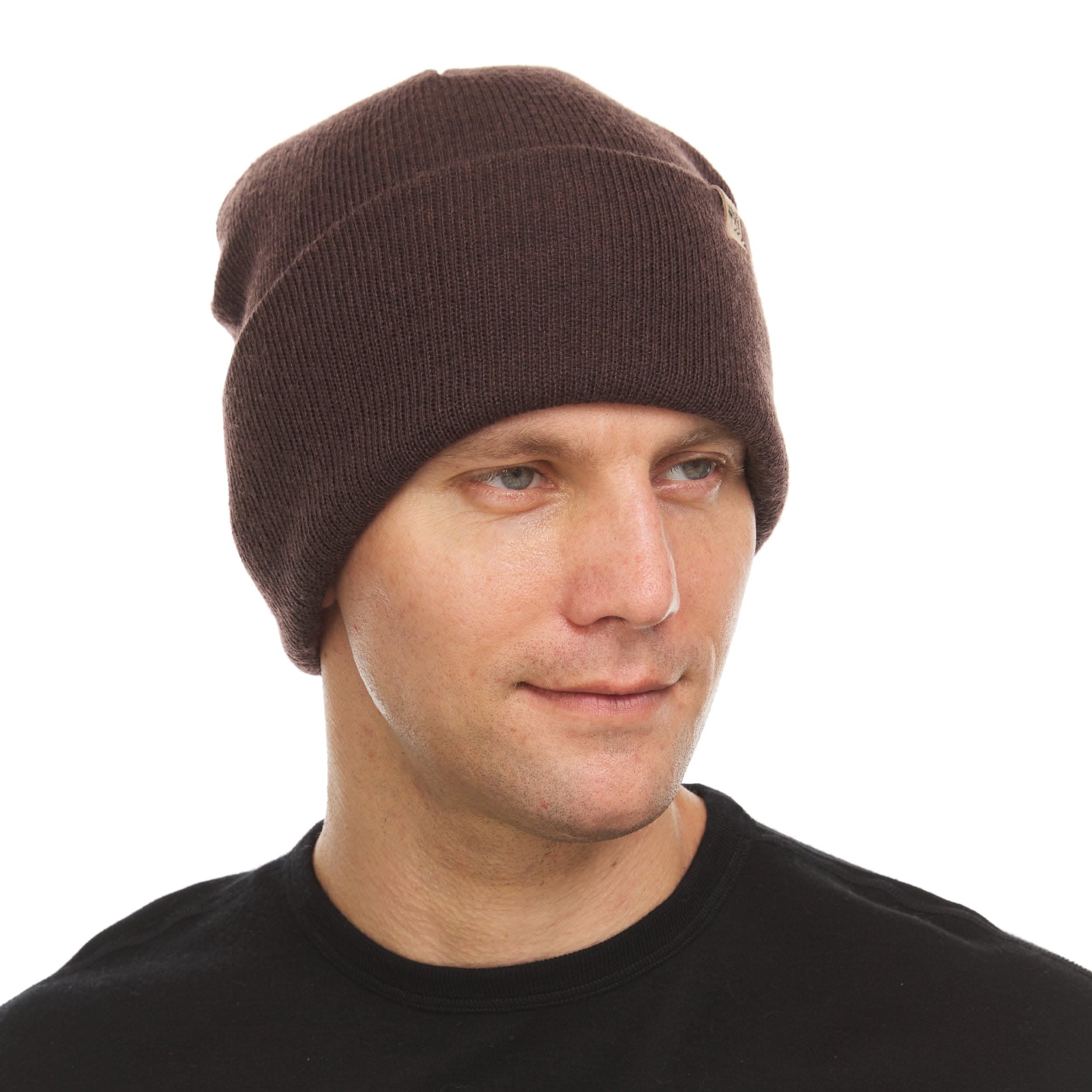 Midweight - Everyday Knit Cuff Beanie 100% Merino Wool - My Men's Shop