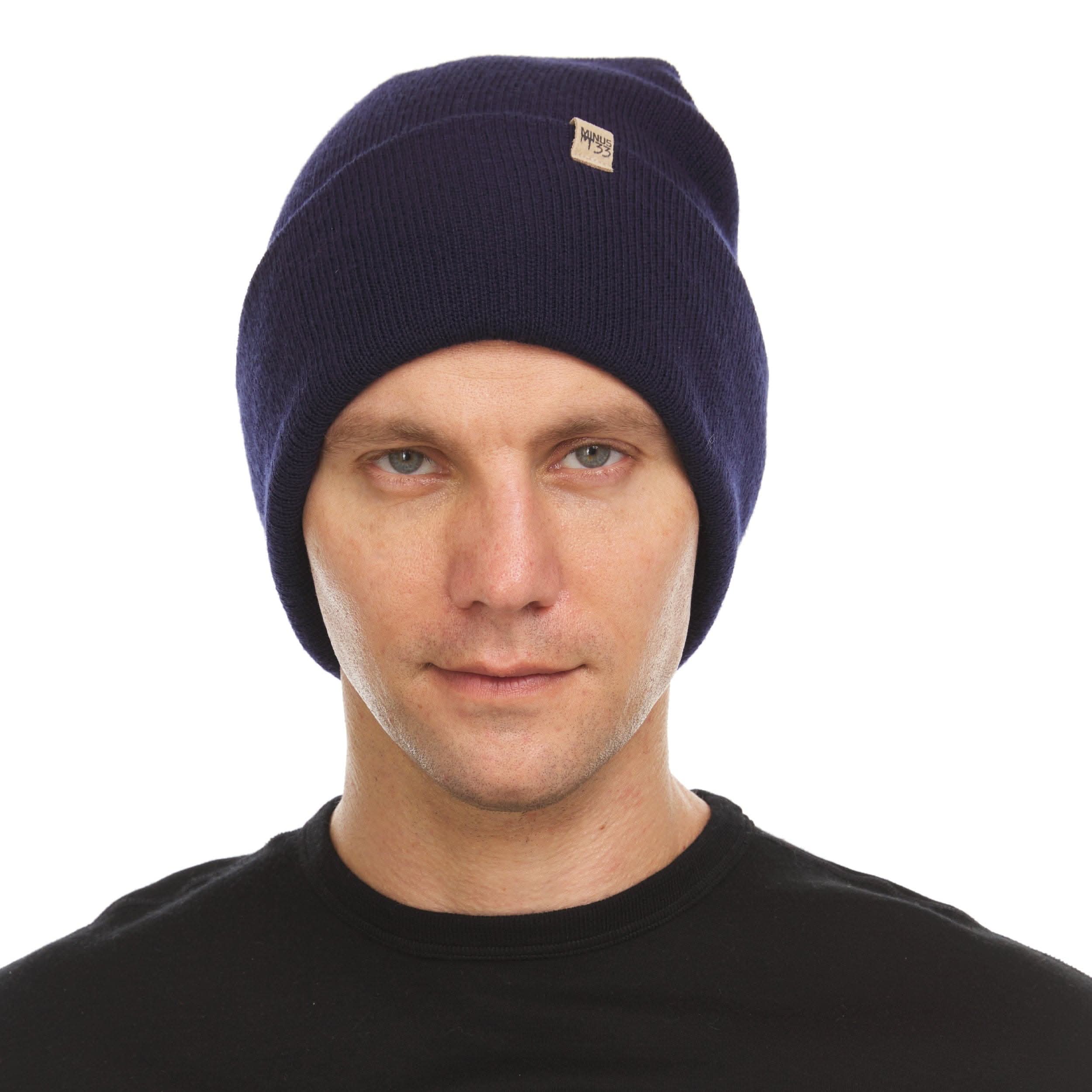 Midweight - Everyday Knit Cuff Beanie 100% Merino Wool - My Men's Shop