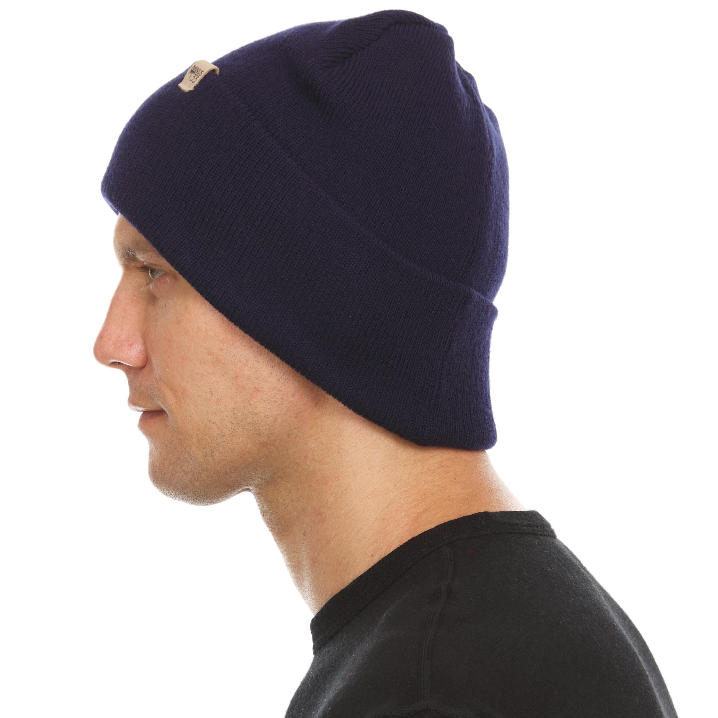 Midweight - Everyday Knit Cuff Beanie 100% Merino Wool - My Men's Shop