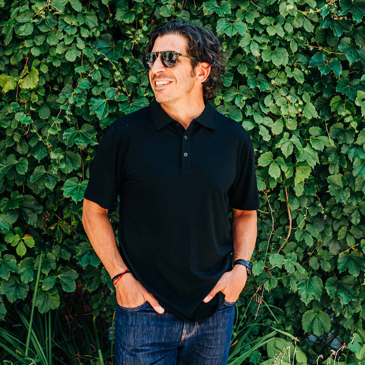 Microweight - Men's Wool Polo Woolverino - My Men's Shop
