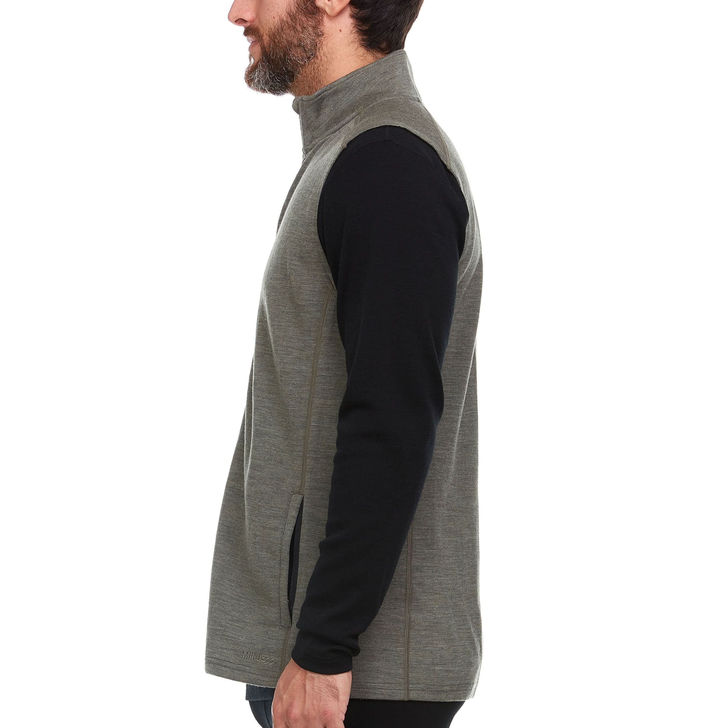 Heavyweight - Men's Wool Vest Wilderness - My Men's Shop