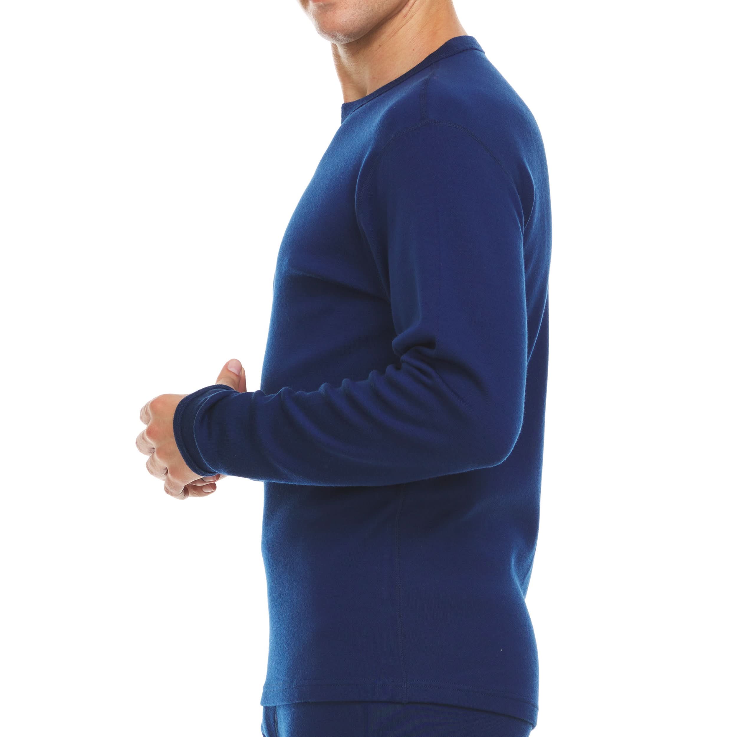 Heavyweight - Yukon Men's Crew 100% Merino Wool - My Men's Shop