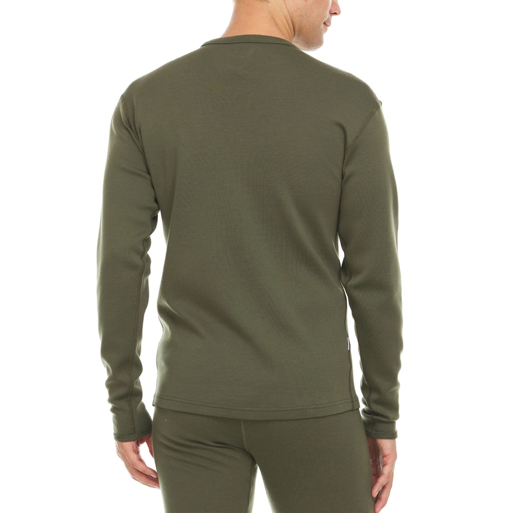 Heavyweight - Yukon Men's Crew 100% Merino Wool - My Men's Shop