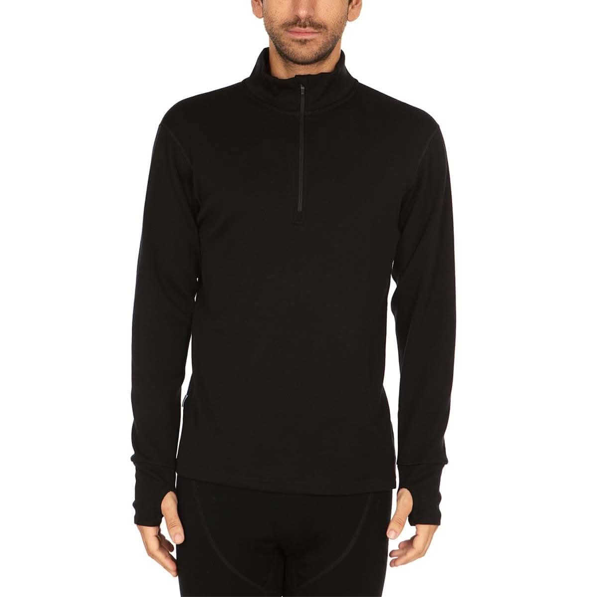 Heavyweight - Kobuk 1/4 Zip 100% Merino Wool - My Men's Shop