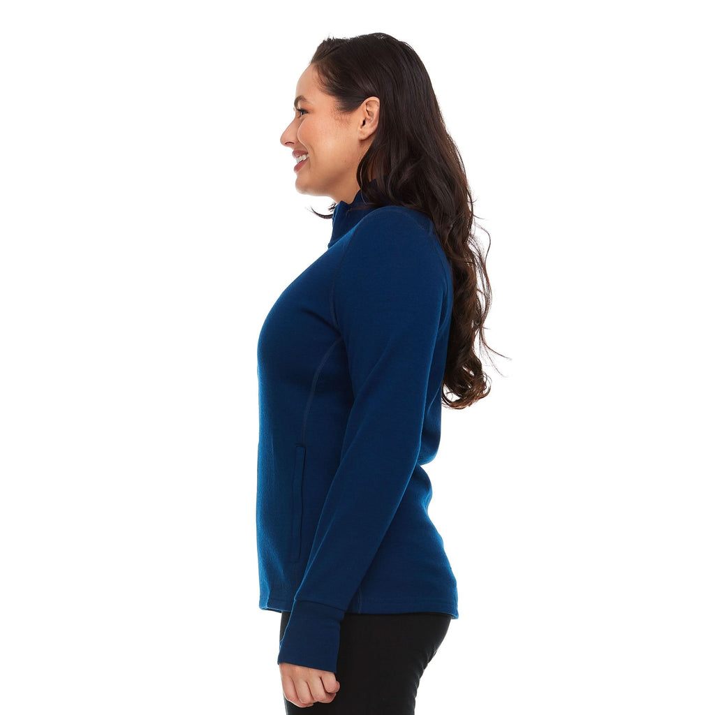 Heavyweight - Women's Wool Full Zip Wilderness - My Men's Shop
