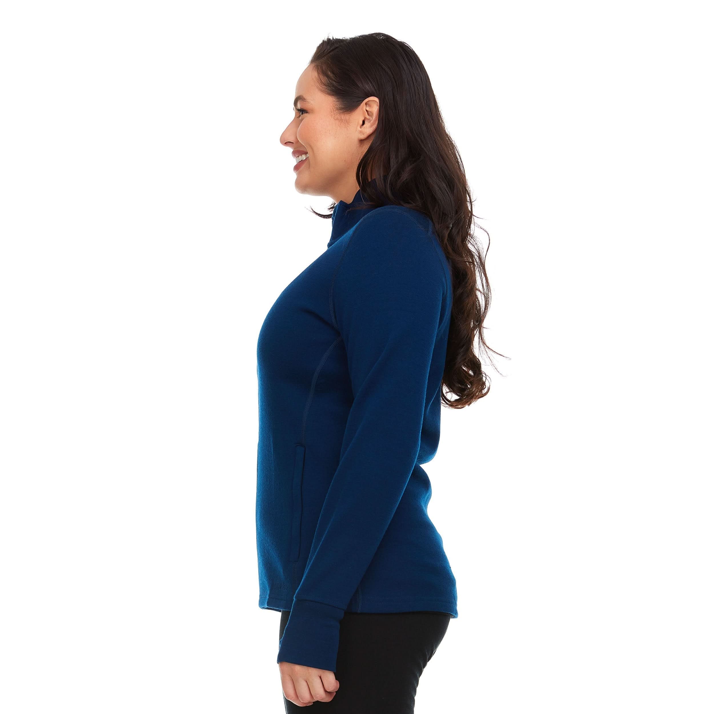 Heavyweight - Women's Wool Full Zip Wilderness - My Men's Shop