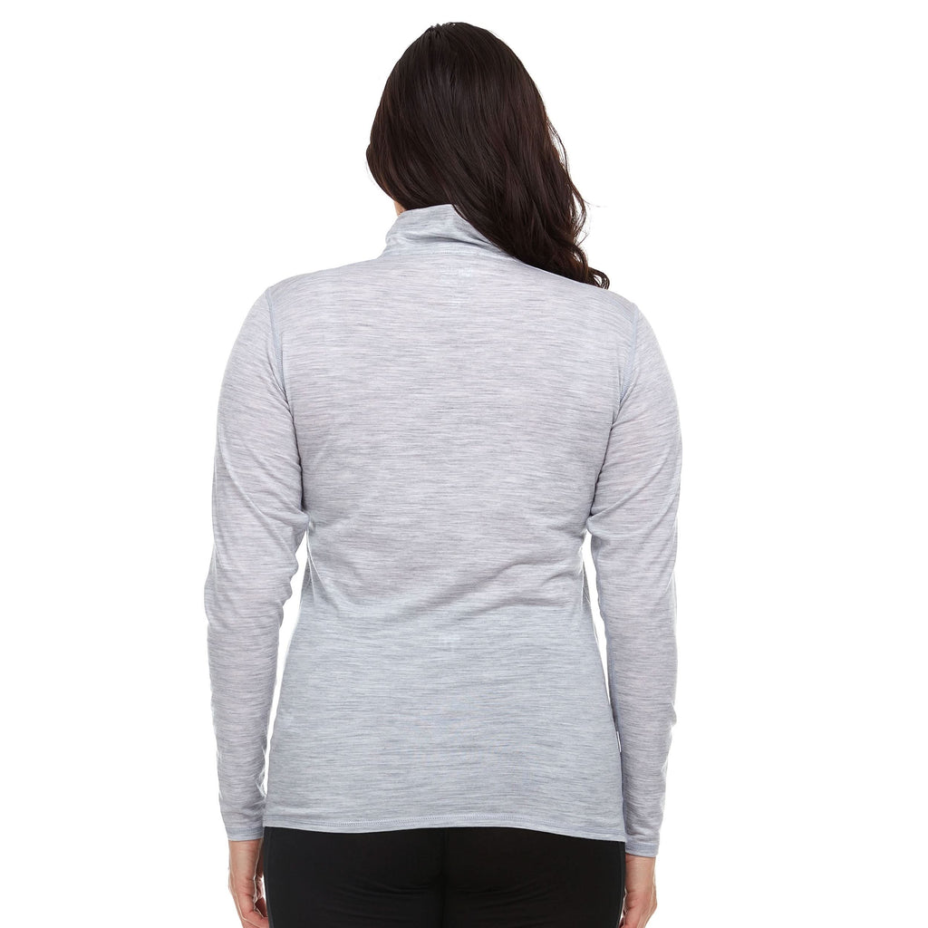 Microweight - Women's Wool 1/4 Zip Woolverino - My Men's Shop