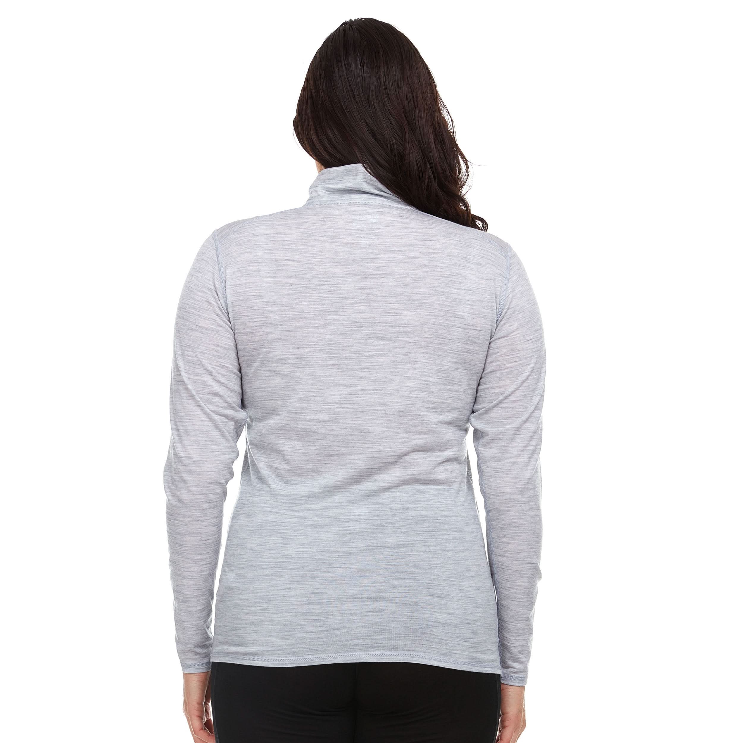 Microweight - Women's Wool 1/4 Zip Woolverino - My Men's Shop