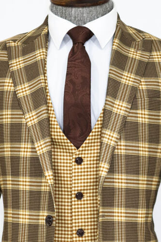 Ty-1422 MENS VESTED SUIT - My Men's Shop