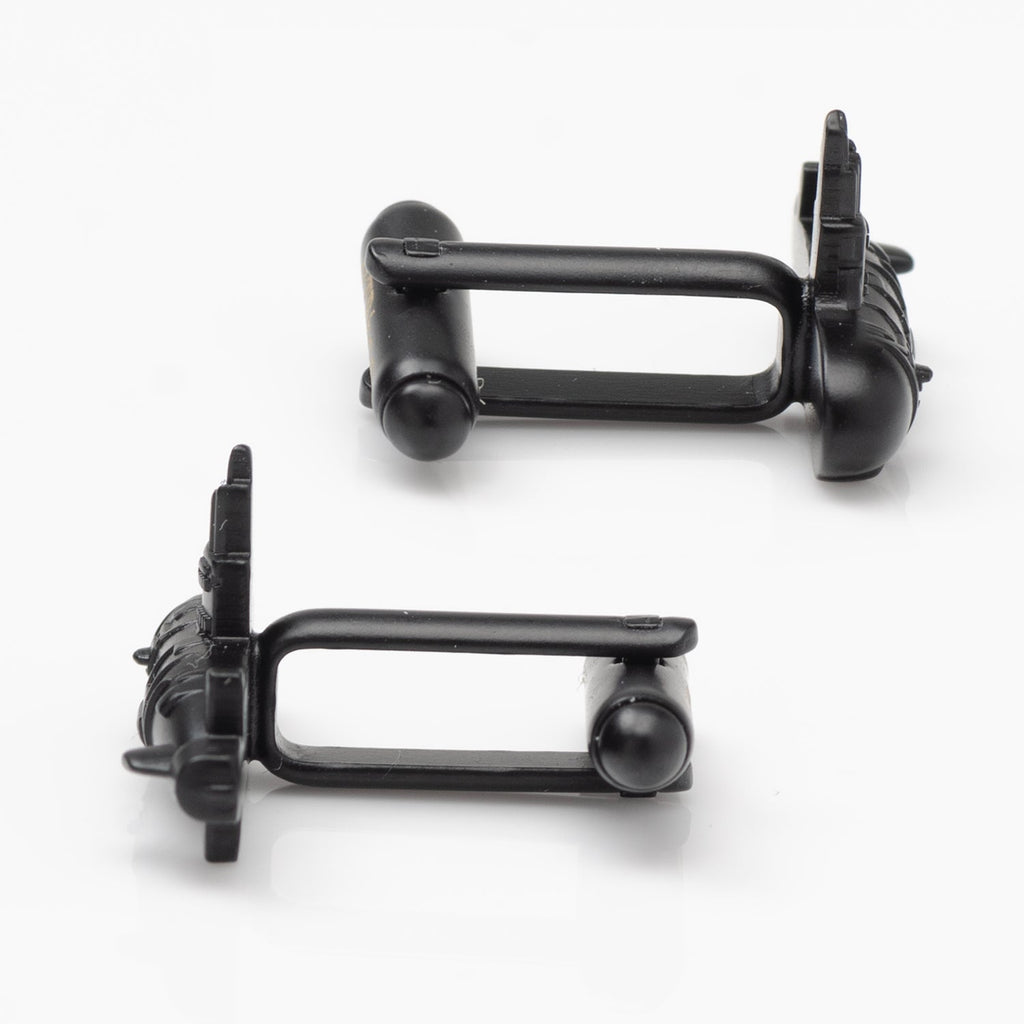 US Submarine Black 3D Cufflinks