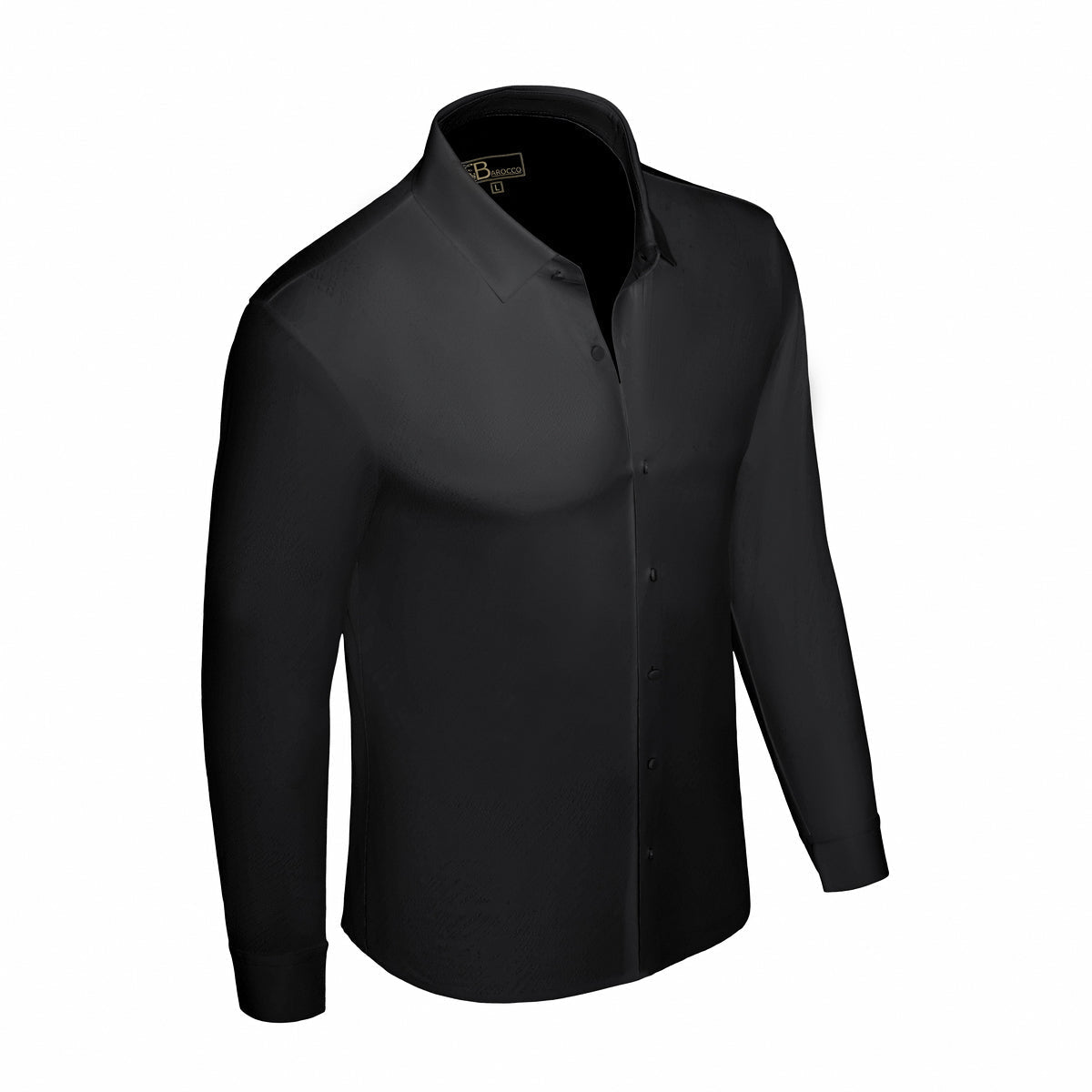 Axis Stitchless Shirt BLACK - My Men's Shop