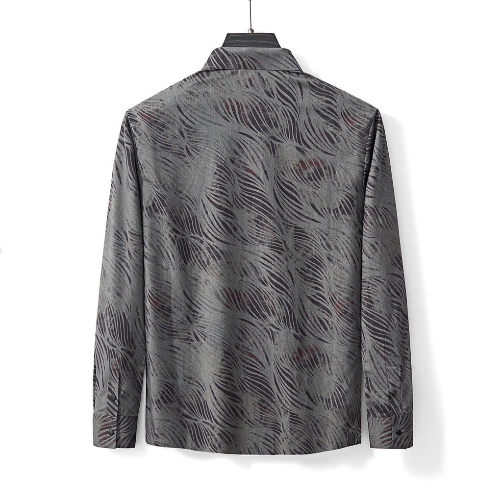 EcoFlex Stitchless LS Shirt CHARCOAL - My Men's Shop