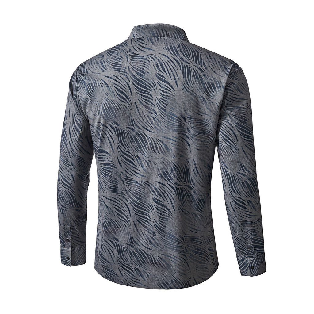 EcoFlex Stitchless LS Shirt NAVY - My Men's Shop