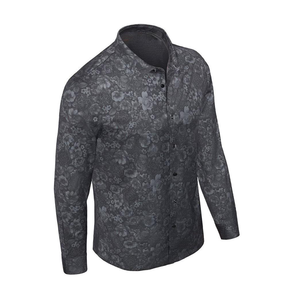 Midnight Medallion Stitchless Shirt BLACK - My Men's Shop