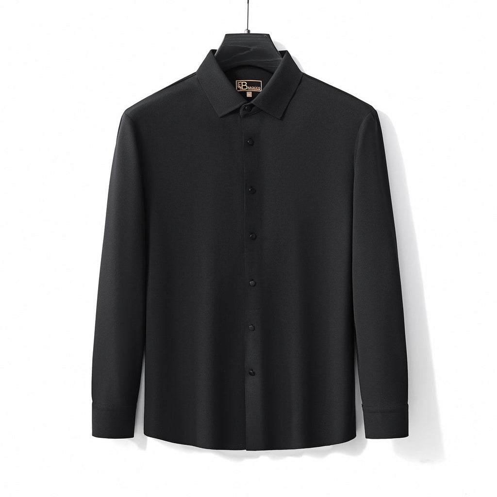 TechFlex Stitchless LS Shirt BLACK - My Men's Shop