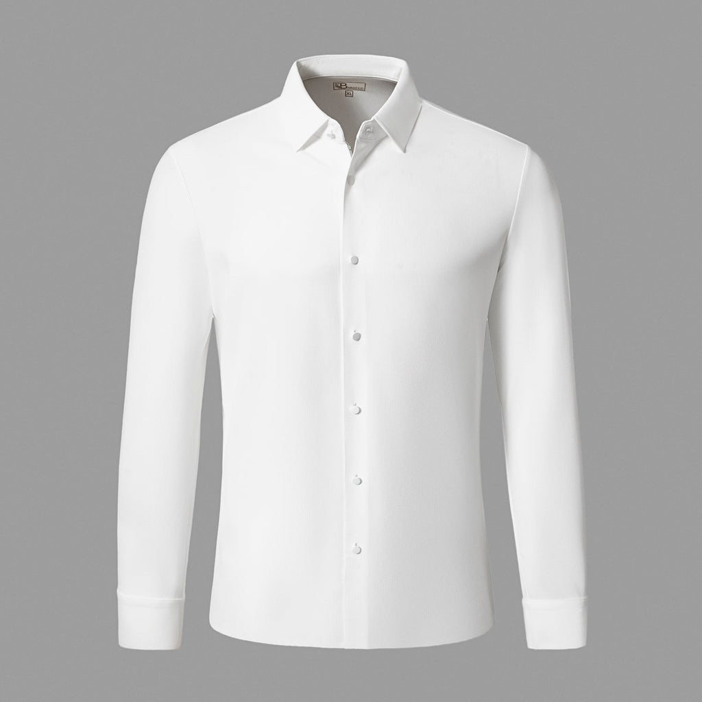 TechFlex Stitchless LS Shirt WHITE - My Men's Shop