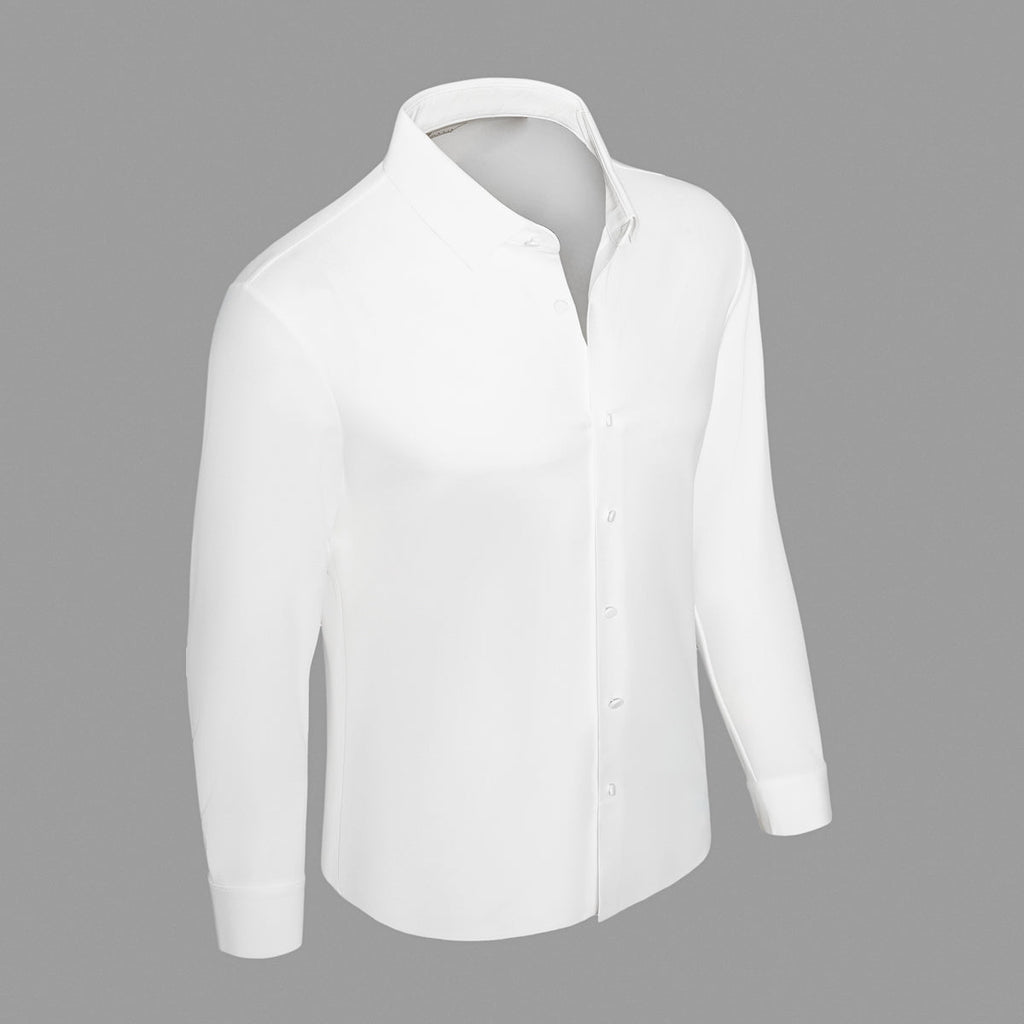 TechFlex Stitchless LS Shirt WHITE - My Men's Shop