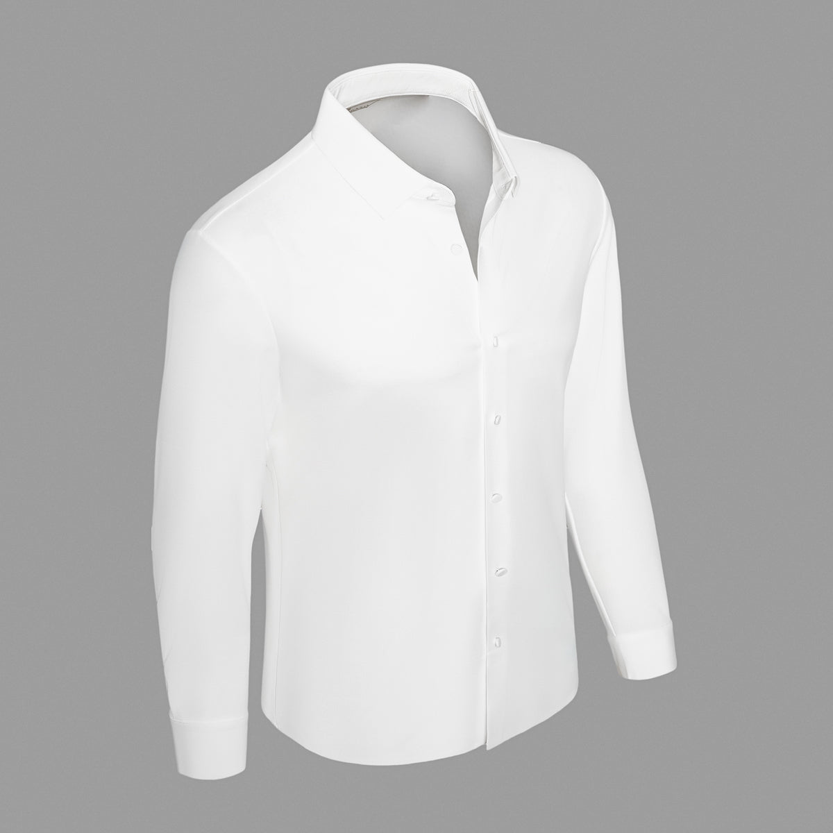 TechFlex Stitchless LS Shirt WHITE - My Men's Shop