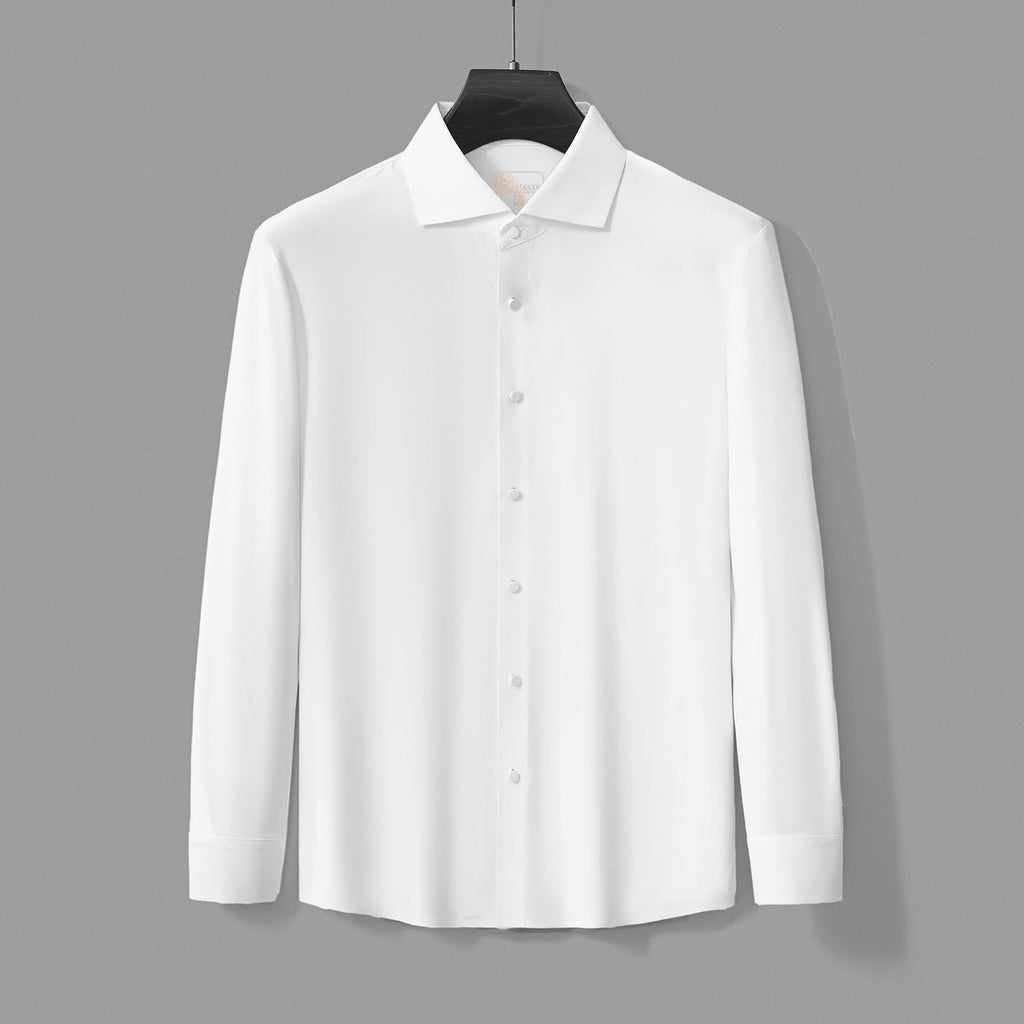 AeroFlex Stitchless LS Shirt WHITE - My Men's Shop