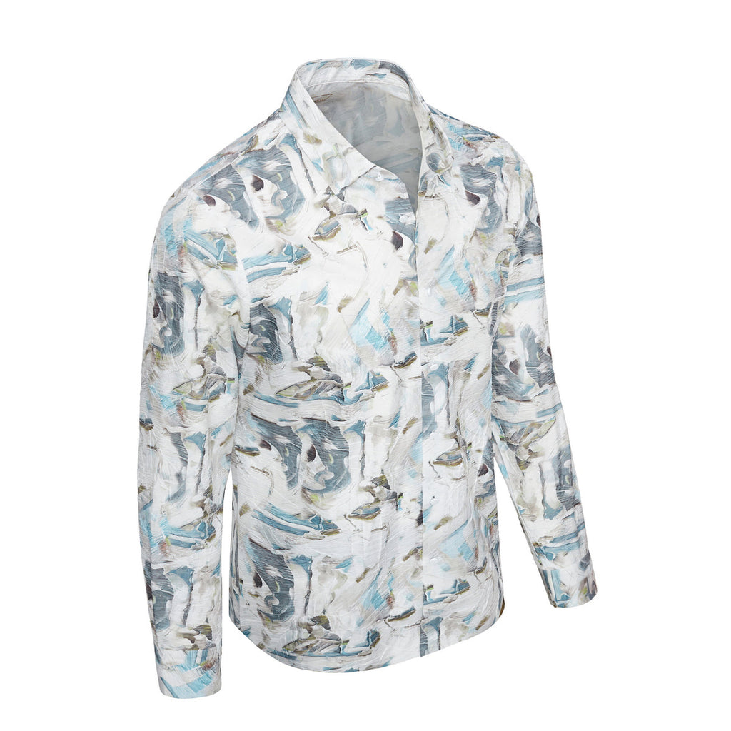DriftPrint Performance LS Shirt MULTI - My Men's Shop