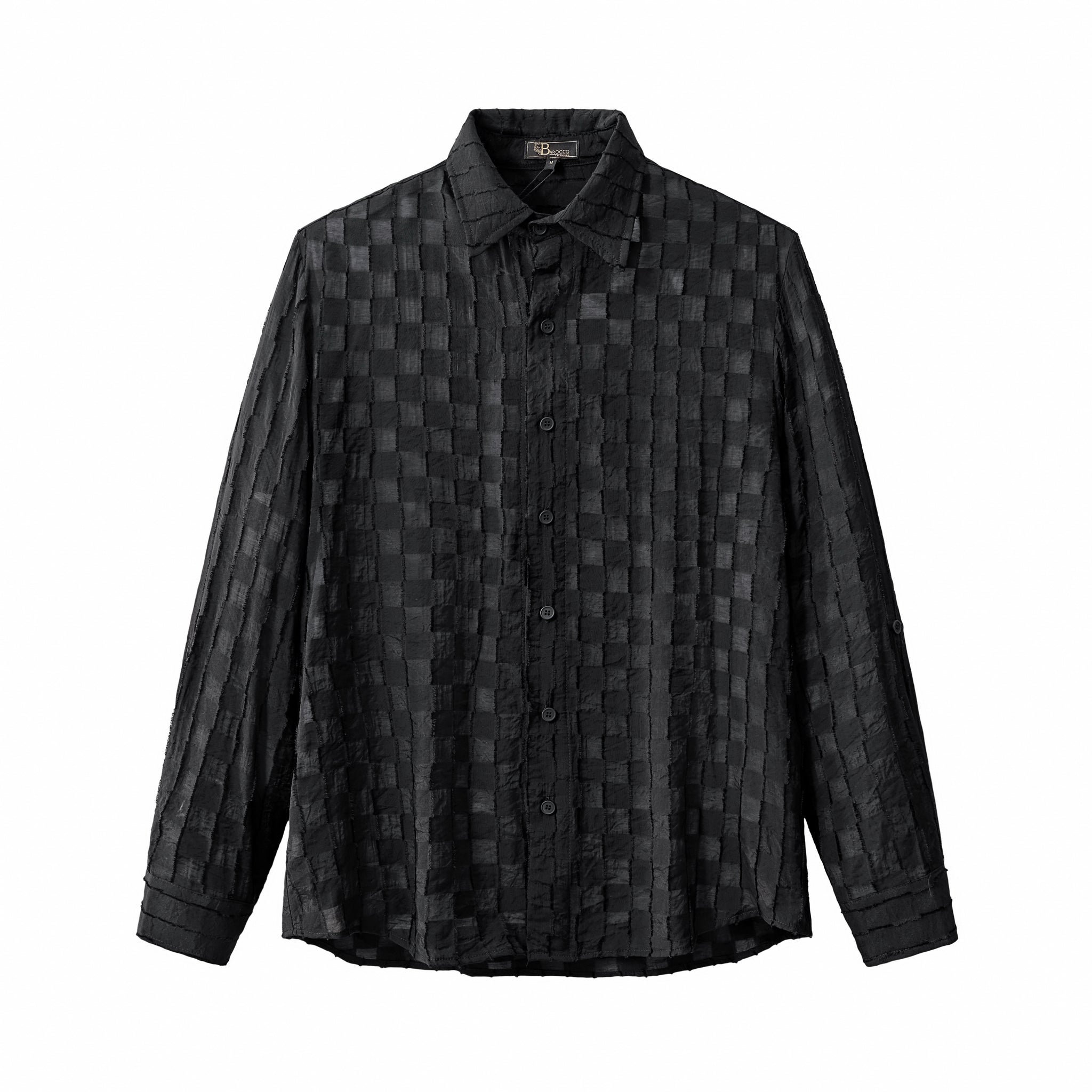 Haven Textured Long Sleeve Shirt BLACK - My Men's Shop