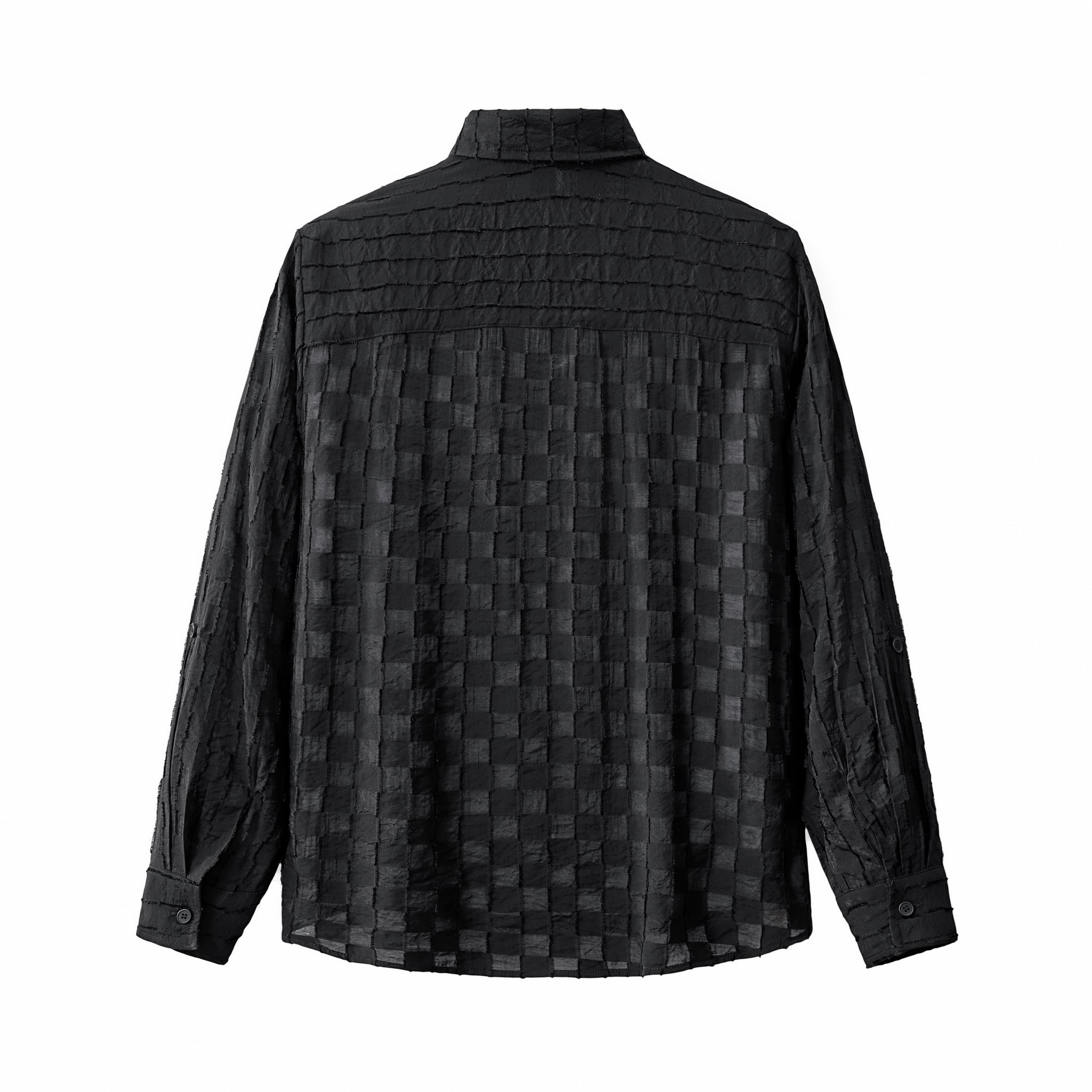 Haven Textured Long Sleeve Shirt BLACK - My Men's Shop