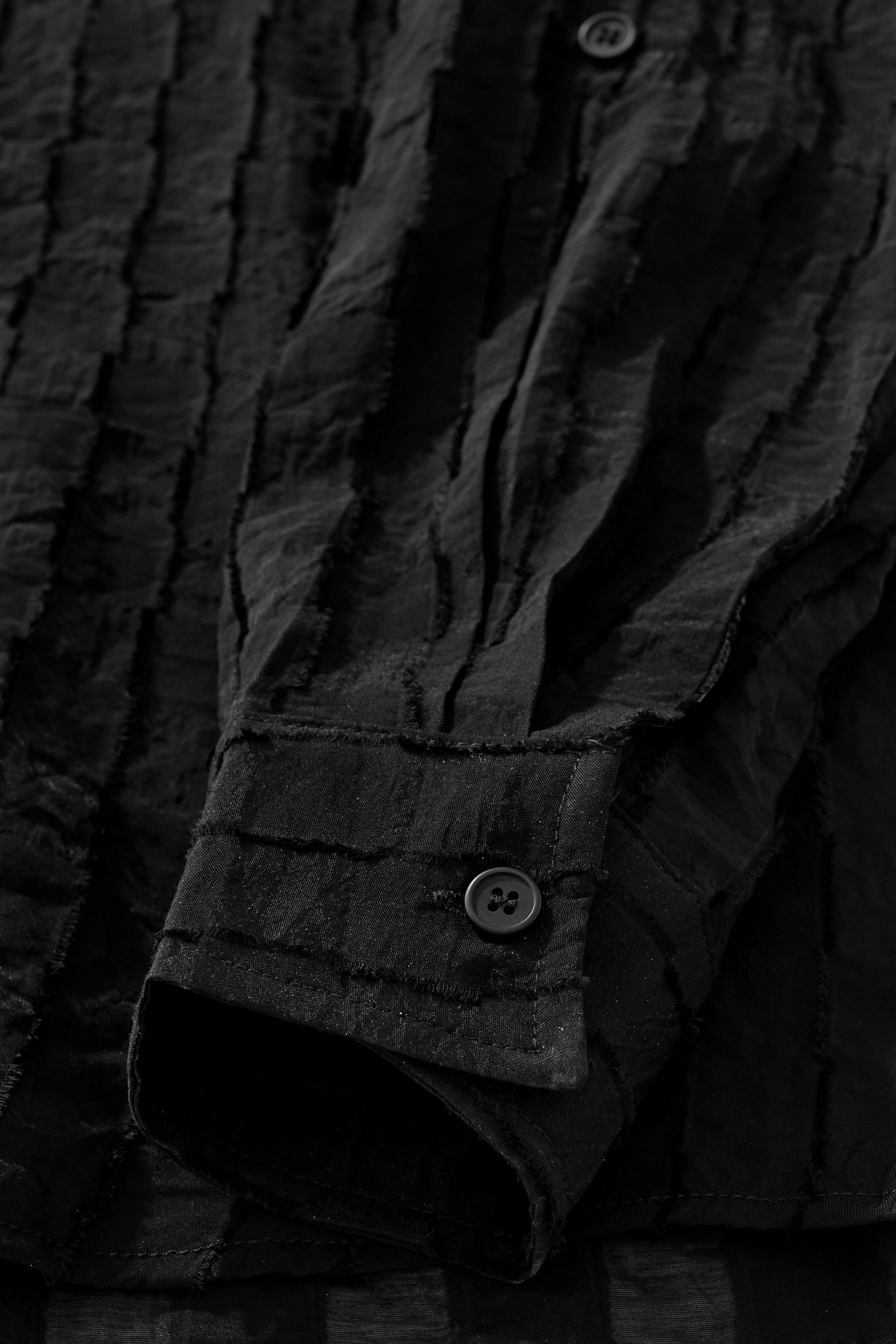Haven Textured Long Sleeve Shirt BLACK - My Men's Shop