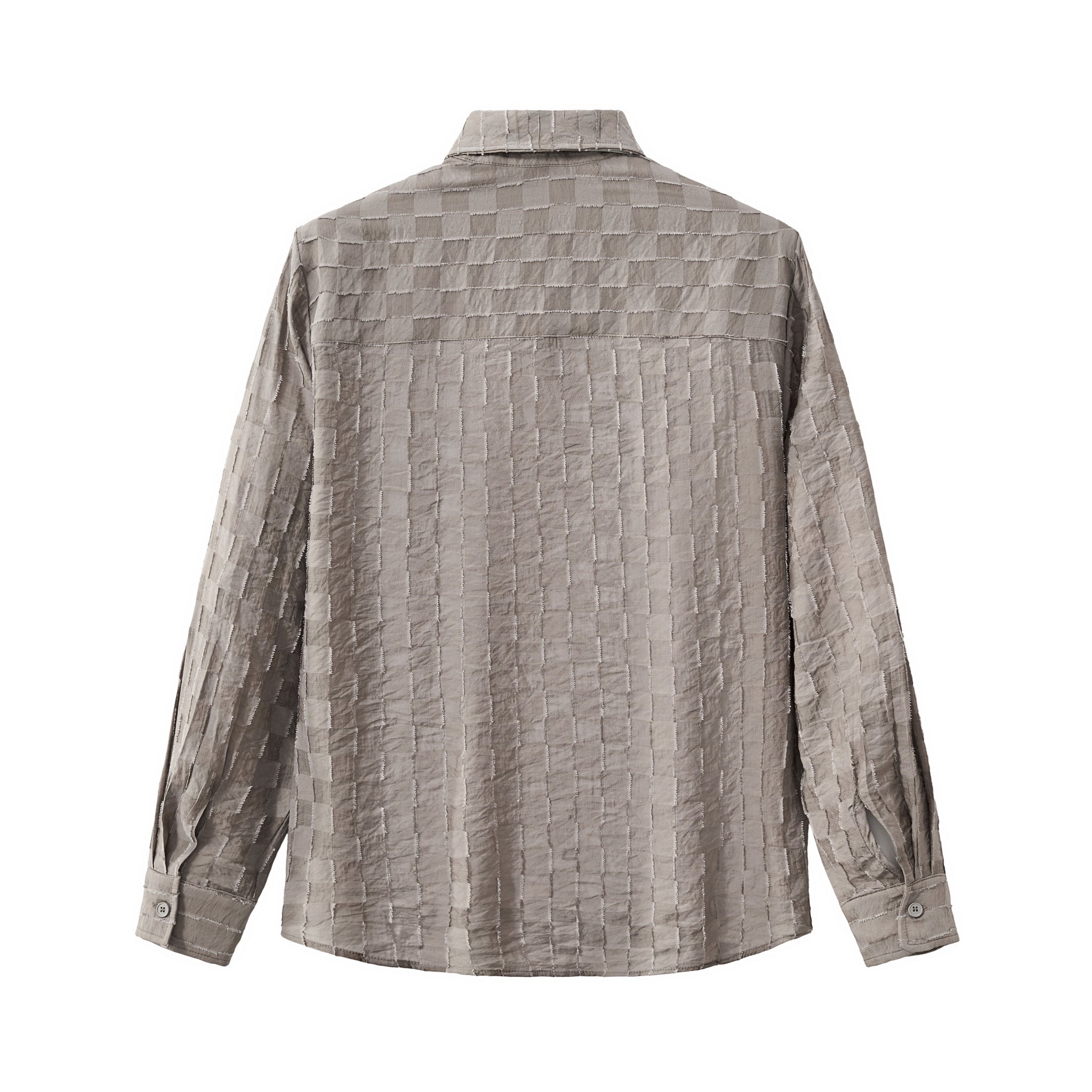 Haven Textured Long Sleeve Shirt GREY - My Men's Shop