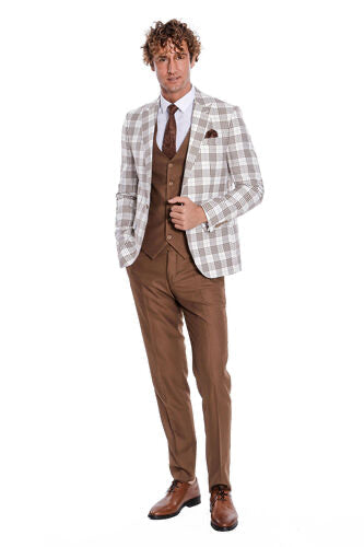 Ty-1302   MENS 3PC SUIT - My Men's Shop