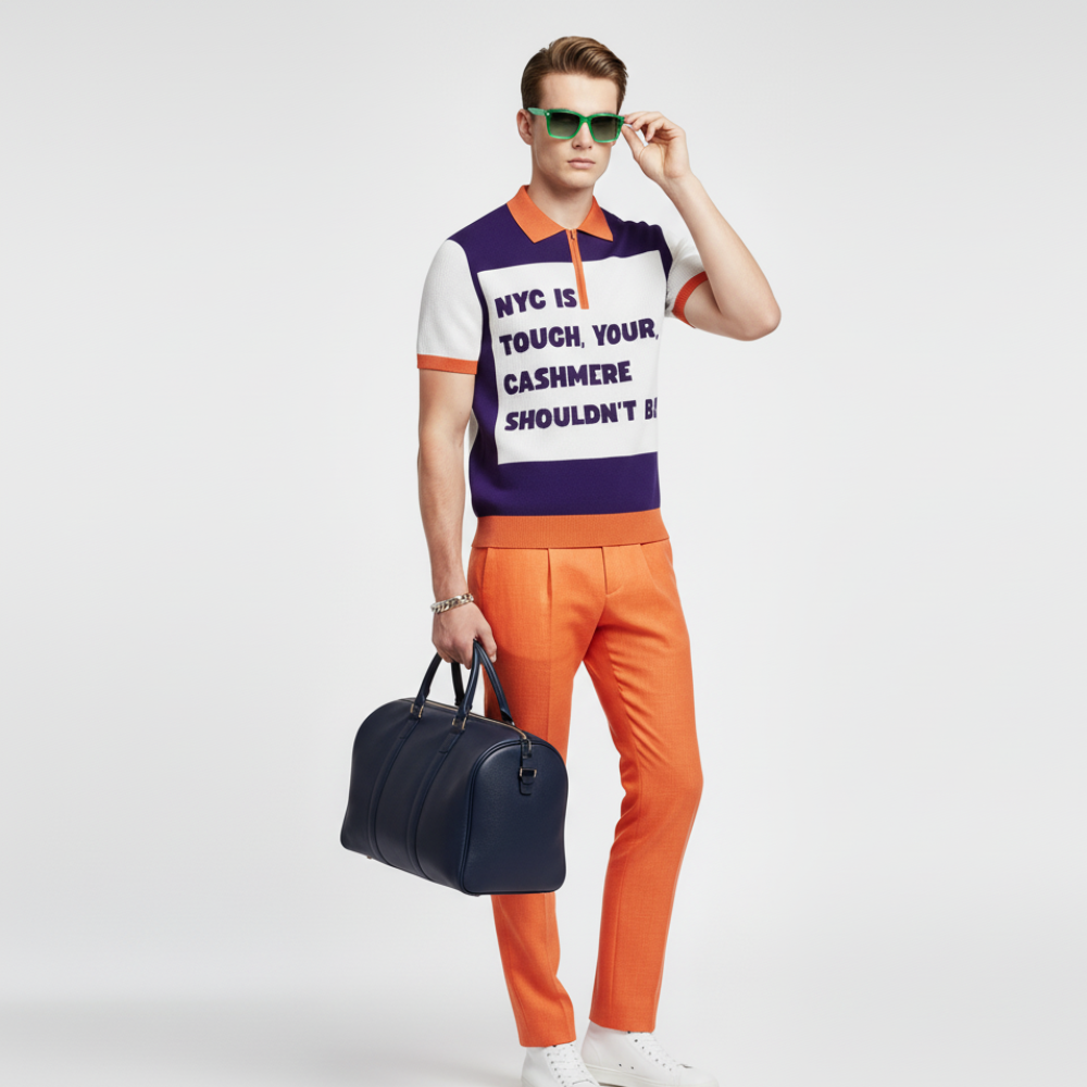 BROOKLYN Cashmere Polo BYMANYC ® New York - My Men's Shop