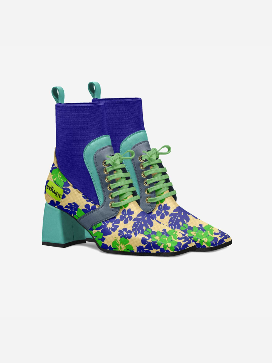 BYMANYC ® NYC Times Square Pulse: Vegan Women's Boots of Intense Luxury