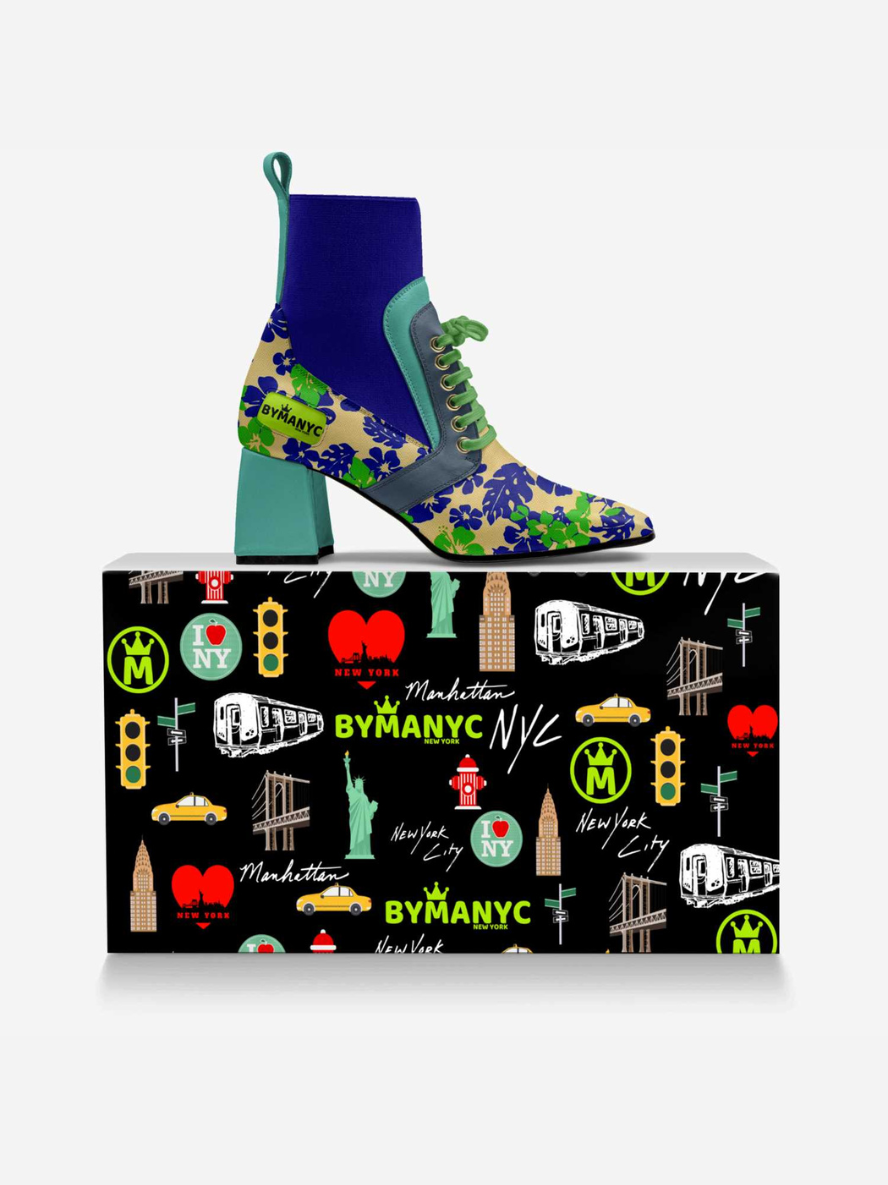 BYMANYC ® NYC Times Square Pulse: Vegan Women's Boots of Intense Luxury