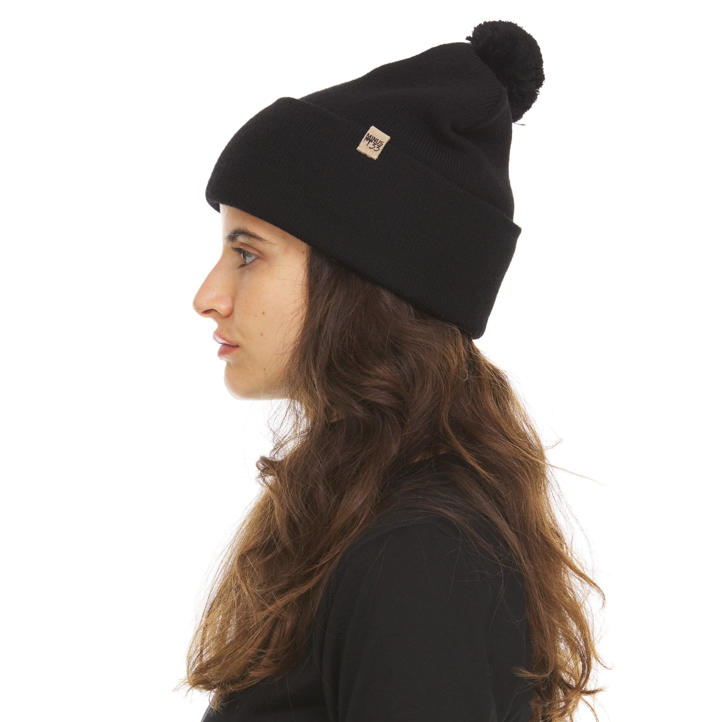 Midweight - Everyday Knit Cuff Pom Beanie 100% Merino Wool - My Men's Shop