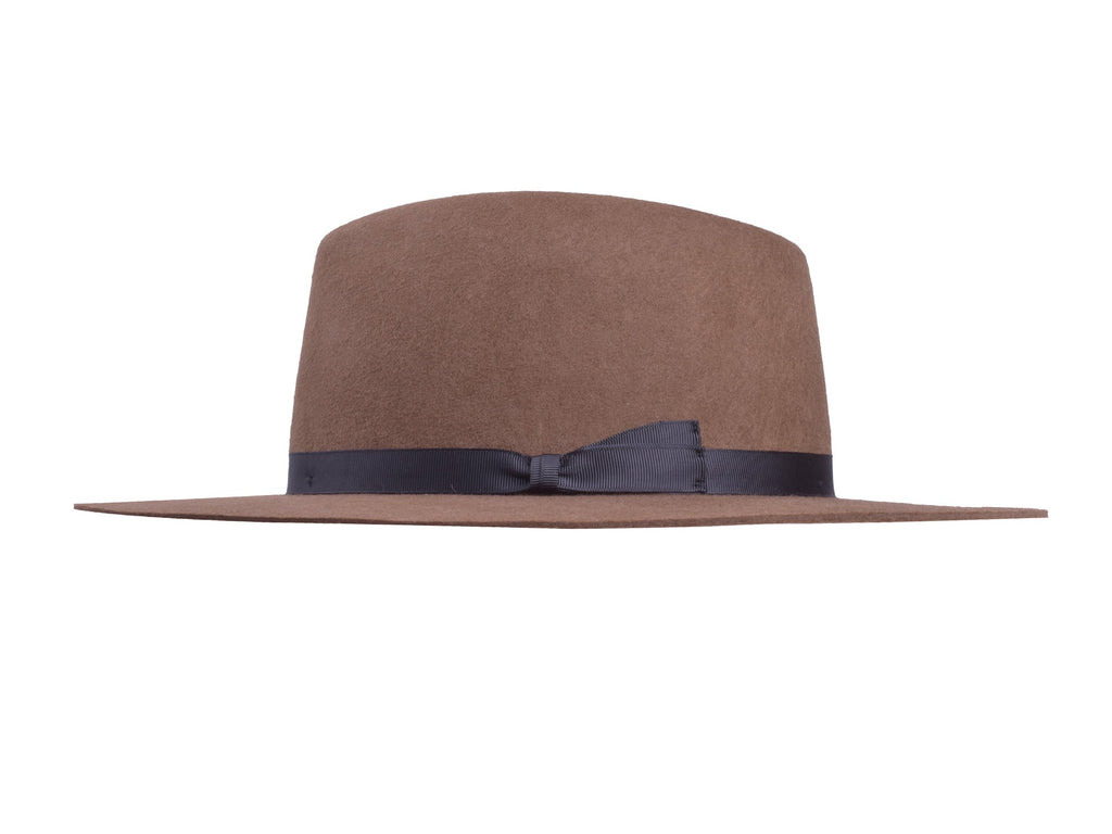 Wool Felt Flat Brim Hat Trendly Giza - My Men's Shop
