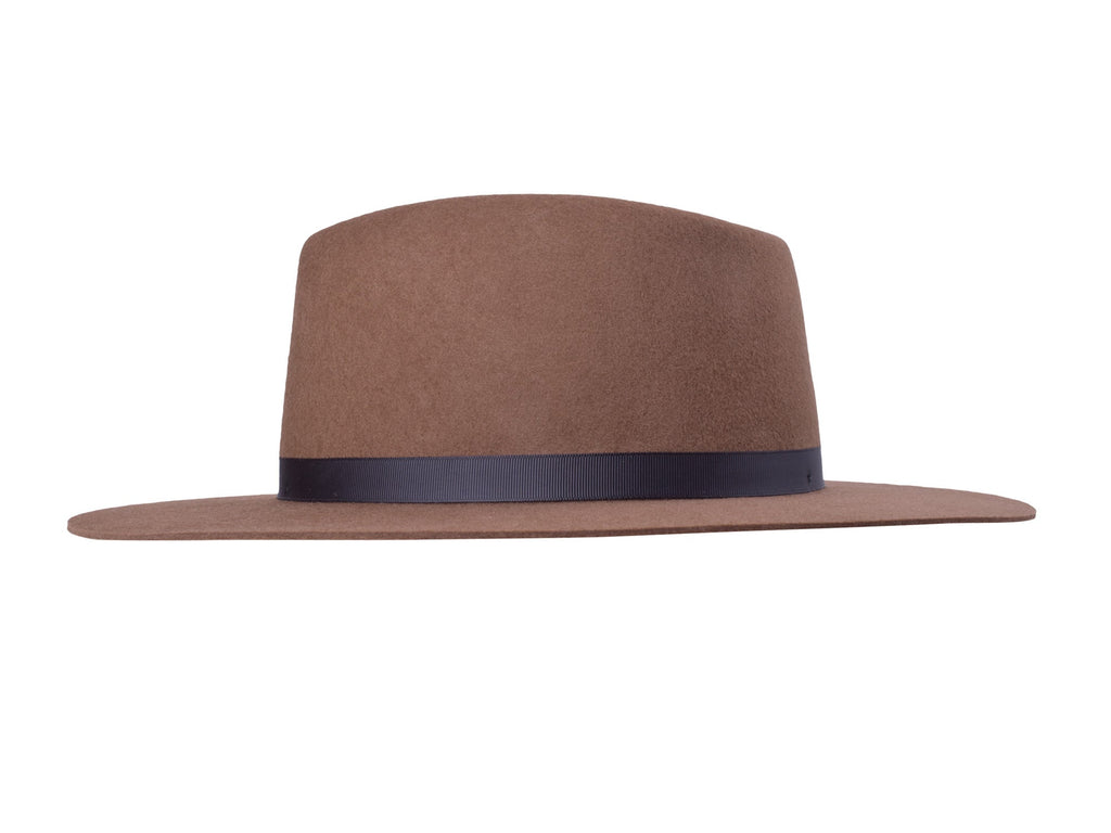 Wool Felt Flat Brim Hat Trendly Giza - My Men's Shop