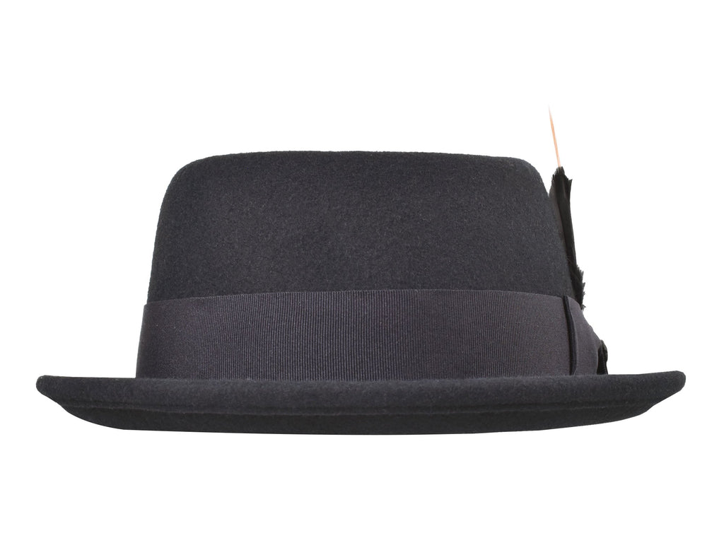 Wool Felt Classic Hat Pork Pie Stingy - My Men's Shop