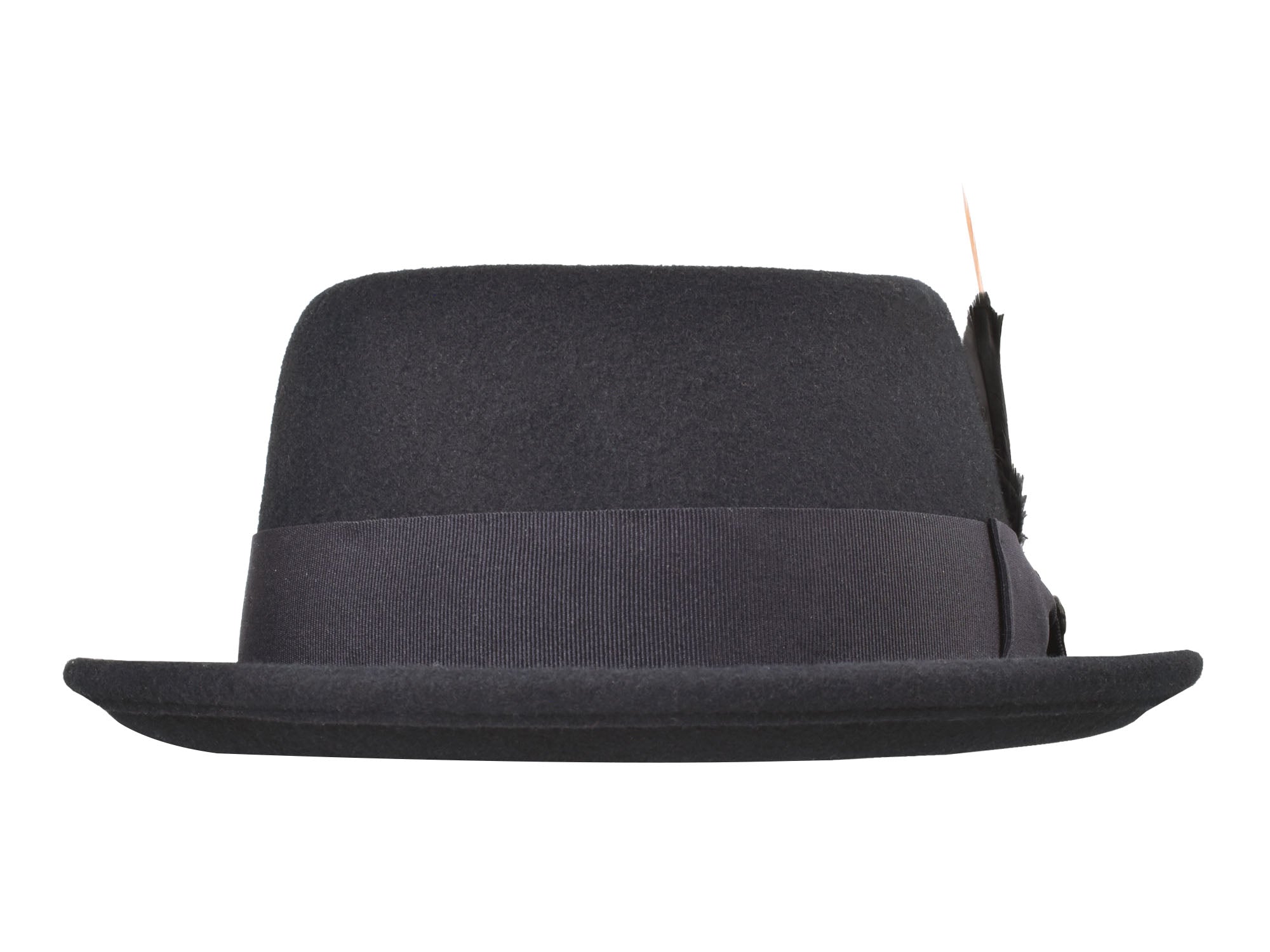 Wool Felt Classic Hat Pork Pie Stingy - My Men's Shop