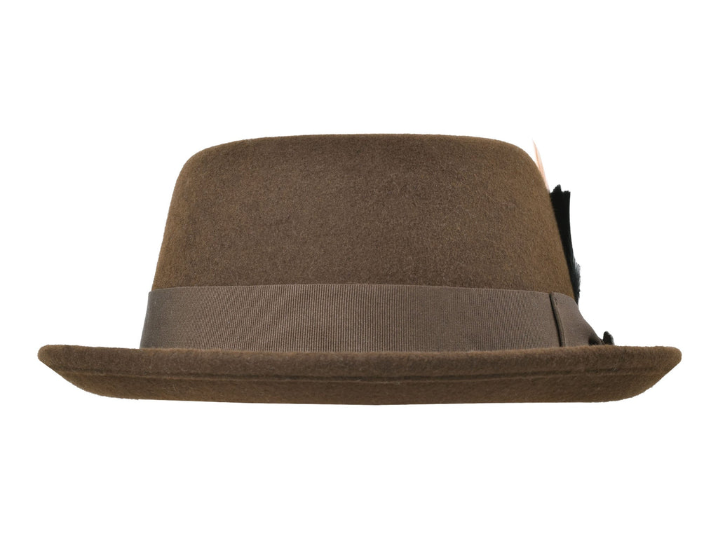 Wool Felt Classic Hat Pork Pie Stingy - My Men's Shop