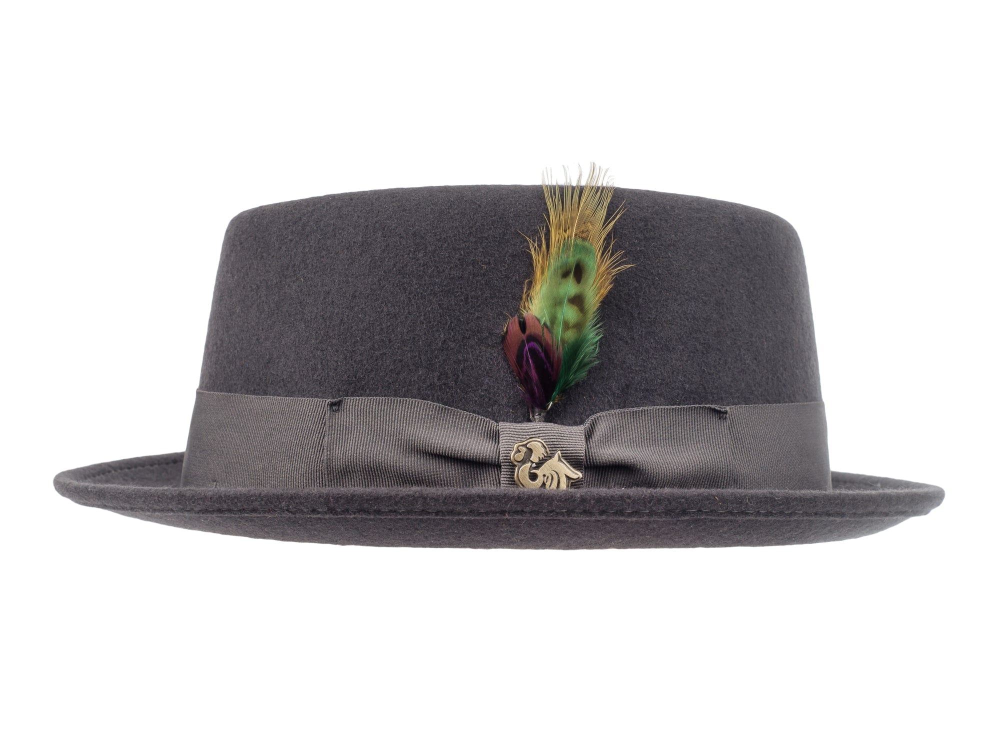 Wool Felt Classic Hat Pork Pie Stingy - My Men's Shop